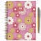 2026 Pink Pretty Petals Medium Weekly Monthly Planner